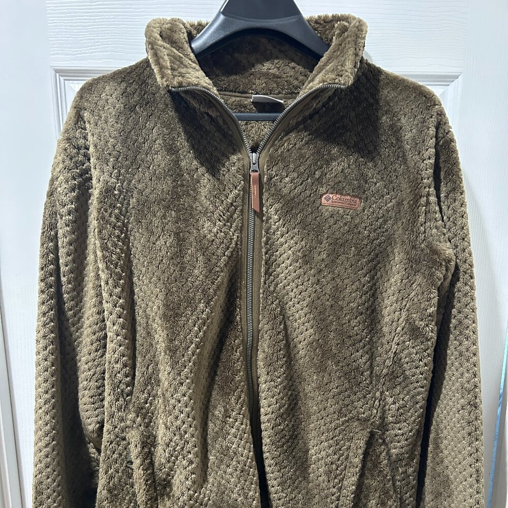 ***WOMENS COLUMBIA PLUSH ZIPPERED FLEECE***